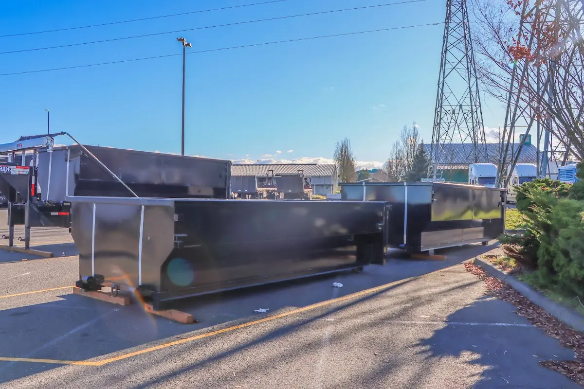 Professional dumpster rental and junk removal service in Upton